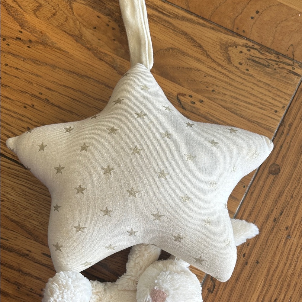 Jellycat Bashful Bunny Star Musical Pull - Picture 4 of 11